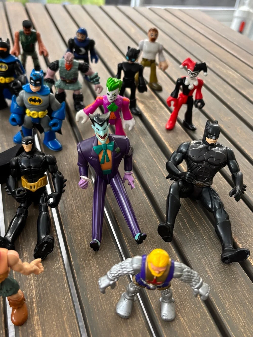 Lot of 38 Various Action Figures (Batman, Superman, Etc)